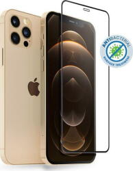 CRONG Anti-Bacterial 3D Armour Glass Szkło hartowane 9H na cały ekran iPhone 12 Pro Max + ramka instalacyjna (CRG-AB3DAG-IP67) - pcone