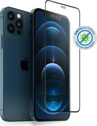 CRONG Anti-Bacterial 3D Armour Glass Szkło hartowane 9H na cały ekran iPhone 12 / iPhone 12 Pro + ramka instalacyjna (CRG-AB3DAG-IP61) - pcone