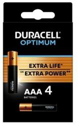 Duracell Optimum mikro elem AAA 1, 5V 4 db/bliszter LR3