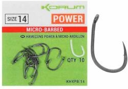 Korum Xpert Power Micro Barbed Hook feeder horog 12 (KHXPB/12)