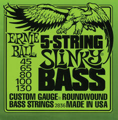 Ernie Ball P02836 - Slinky 5 string Bass Nickel Wound - Super - C630C