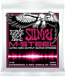 Ernie Ball P02923 - Slinky M-Steel Super guitar string set - D876D