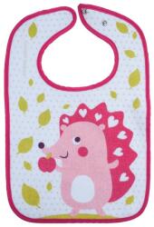 Canpol Babies Boldog kertecske pamut előke - Süni