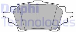 DELPHI set placute frana, frana disc DELPHI LP3608 (LP3608)