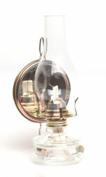 MARS Svratka Lampă cu kerosen din sticlă cu oglindă B 32 cm