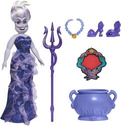 Hasbro Disney A kis hableány gonosz szereplője Ursula baba sok kiegészítővel 28 cm