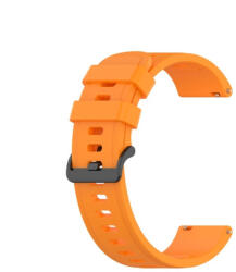 RUBBER Univerzális óraszíj - szélessége 22 mm, narancssárga