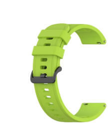 RUBBER Univerzális óraszíj - szélessége 20mm lime zöld