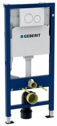 Geberit Rezervor WC, incastrat, Geberit Duofix Delta, 50 x 112 cm, clapeta de actionare Delta 20 alb si sistem de fixare