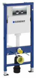 Geberit Rezervor WC, incastrat, Geberit Duofix Delta 50 x 112 cm, clapeta de actionare Delta 20 crom lucios si sistem de fixare