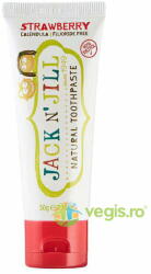 Jack N' Jill Pasta de Dinti Naturala pentru Copii Capsuni 50g