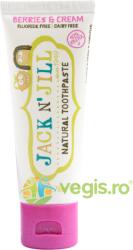Jack N' Jill Pasta de Dinti Naturala pentru Copii Berries & Cream 50g