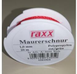RAXX Kőműves Zsínór 1, 0x20m Piros 2400800144 Polipropilén - flexfeny