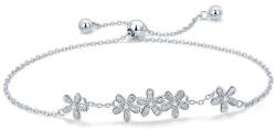 BeSpecial Bratara argint cu flori si cristale (BST0047)