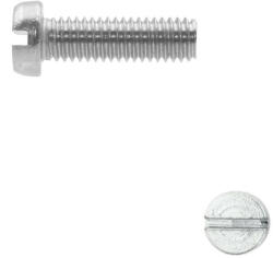  Hengeresfejű hornyolt csavar M6x50 TM - 4.8 (DIN 84, horganyzott)
