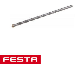 FESTA 20686 kétélű kőzetfúró 8, 0 x 200/155 mm, hengeres (20686)