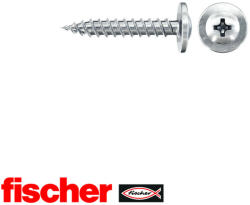 Fischer FPS-FP 4, 2x13 ZPF profilrögzítő csavar (lapos nagyfejű, horganyzott, PH) (040456)