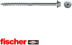 Fischer Power-Fast FPF-HT 8x100 ZPP szerkezetépítő csavar (peremes hatlapfejű, RM TX) (659408)