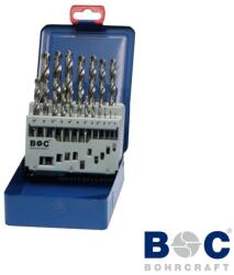 Bohrcraft 1120 13 10019 HSS-G MG10 Metal-Box fémfúró készlet, 1-10 mm (köszörült), 19 darabos (1120 13 10019)