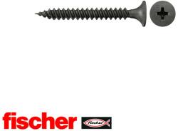 Fischer FSN-TPD 3, 5x45 F gipszkarton csavar fémmenettel (trombitafejű, foszfátozottzott, PH) (665002)