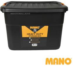 MANO NB-42 tárolóláda (fedéllel) (műanyag), 500x390x335 mm (NB-42)