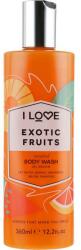 I Love Cosmetics Gel de duș Fructe exotice - I Love Exotic Fruits Body Wash 360 ml
