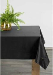 Eurofirany Egyszínű bársony asztalterítő Fekete 145x260 cm (HS409984)
