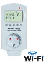 Fenix Konnektor termosztát - Programozható Wi-Fi 16A