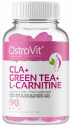 OstroVit CLA + Green Tea + L-Carnitine kapszula 90 db