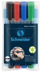 Schneider Maxx 130 alkoholos marker készlet 1-3 mm 4db (TSC130V4)