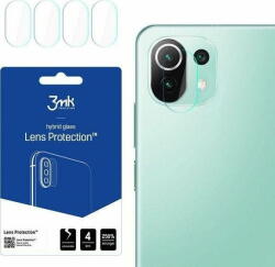 3mk Szkło hybrydowe na obiektyw aparatu 3MK Lens Protection Xiaomi Mi 11 Lite 5G [4 PACK] (3MK1521) - vexio