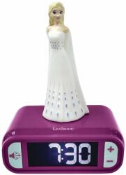 Disney Frozen 2 Ceas desteptator digital cu lumina de noapte, Lexibook, Frozen 2 (RL800FZ_001w)