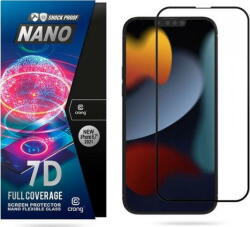 CRONG 7D Nano Flexible Glass - Niepękające szkło hybrydowe 9H na cały ekran iPhone 13 Pro Max (CRG-7DNANO-IP13PM) - vexio