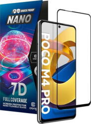 CRONG 7D Nano Flexible Glass - Niepękające szkło hybrydowe 9H na cały ekran POCO M4 Pro 5G (CRG-7DNANO-PCM4P) - vexio