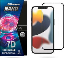 CRONG 7D Nano Flexible Glass - Niepękające szkło hybrydowe 9H na cały ekran iPhone 13 mini (CRG-7DNANO-IP13M) - vexio