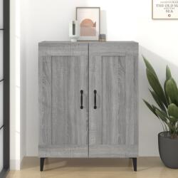 vidaXL Servantă, gri sonoma, 69, 5x34x90 cm, lemn compozit (817343) Comoda