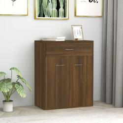 vidaXL Servantă, stejar maro, 60x30x75 cm, lemn compozit (815377) Comoda
