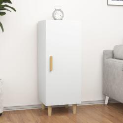 vidaXL Servantă, alb, 34, 5x34x90 cm, lemn compozit (812321) Comoda