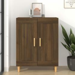 vidaXL Servantă, stejar maro, 69, 5x34x90 cm, lemn compozit (817341) Comoda