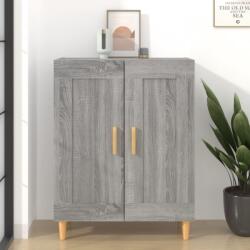 vidaXL Servantă, gri sonoma, 69, 5x34x90 cm, lemn compozit (817340) Comoda