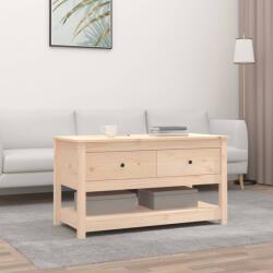 vidaXL Măsuță de cafea, 102x49x55 cm, lemn masiv de pin (820921) Masa de cafea