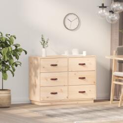vidaXL Servantă, 100x40x75 cm, lemn masiv de pin (820142) Comoda