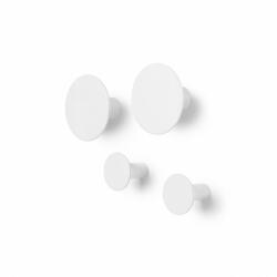 Blomus Cârlig pentru haine PONTO, set de 4 buc, alb, Blomus (65798) Agatator cuier