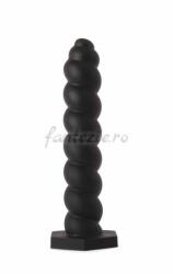 X-Men 7.87" Silicone Butt Plug Black S (20cm) Dildo