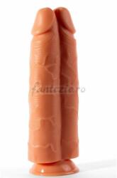 X-Men 11" 2-in-1 Dildo Flesh (28.5cm x 8.9cm)