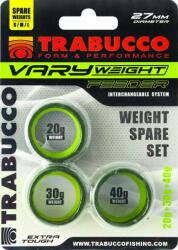Trabucco Vary Weight Distance Cage Feeder Weight Sets 30-40-50g feeder kosár súly szett (140-72-160)