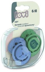 LOVI Dinamikus nyugtató cumi 2db (6-18 hónap) Hey Boy