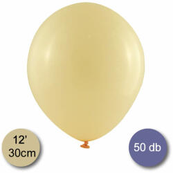 Globos Lufi, latex, d30 50 db, Vanilia(G-605)