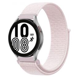 Samsung 1/2/3 20-22mm Samsung Galaxy Watch tépőzáras szíj, Szíj mérete 22 mm, Szín Rózsaszín
