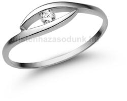  E355.2FB07 - GYÉMÁNT: 0.07 CT (=2.60 mm Ø) Eljegyzési Gyűrű (E355.2FB07)